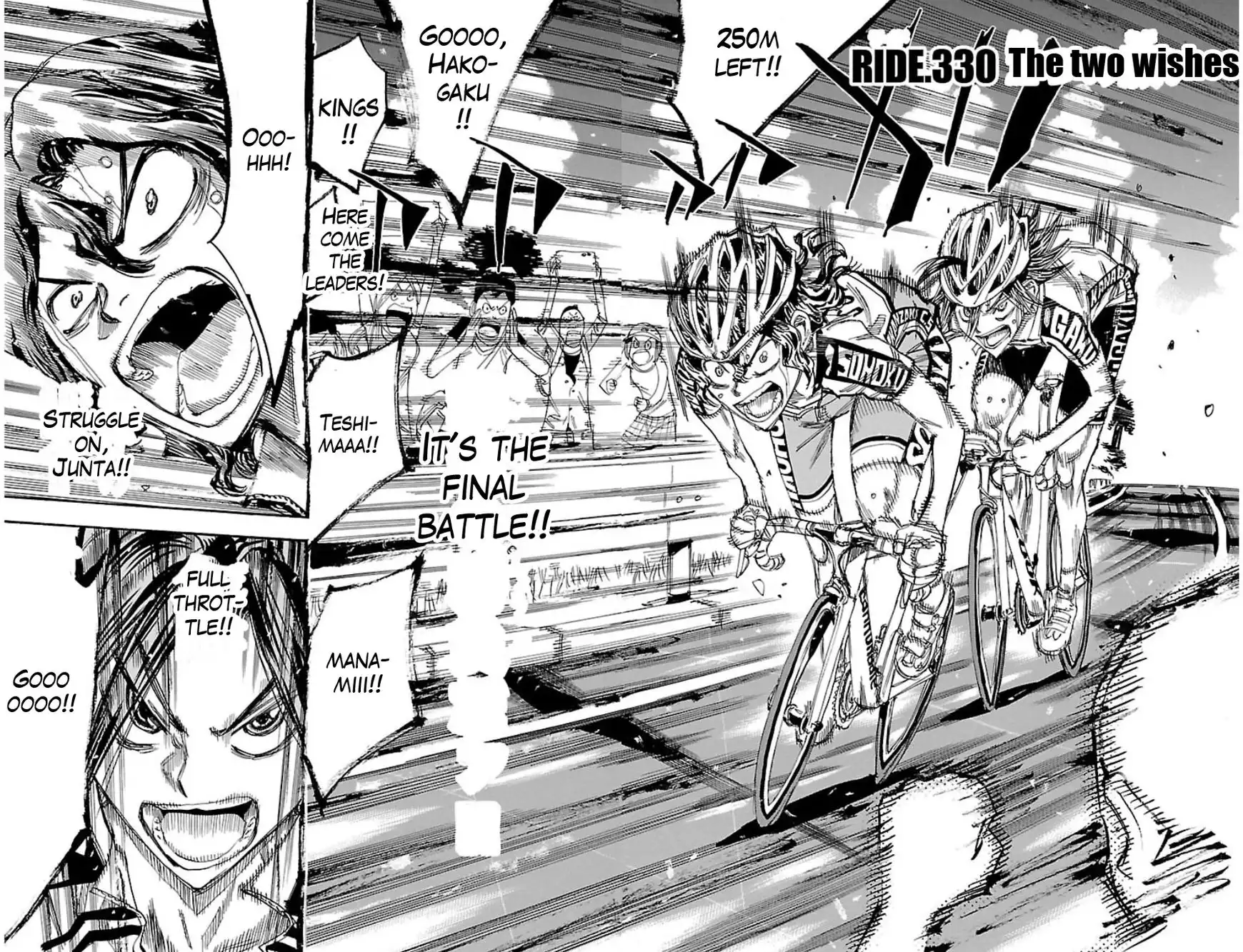 Yowamushi Pedal Chapter 330 2